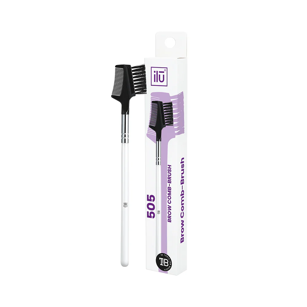 Ilū Make Up Brow Comb - Brush 505 - pettine per sopracciglia - Image 3