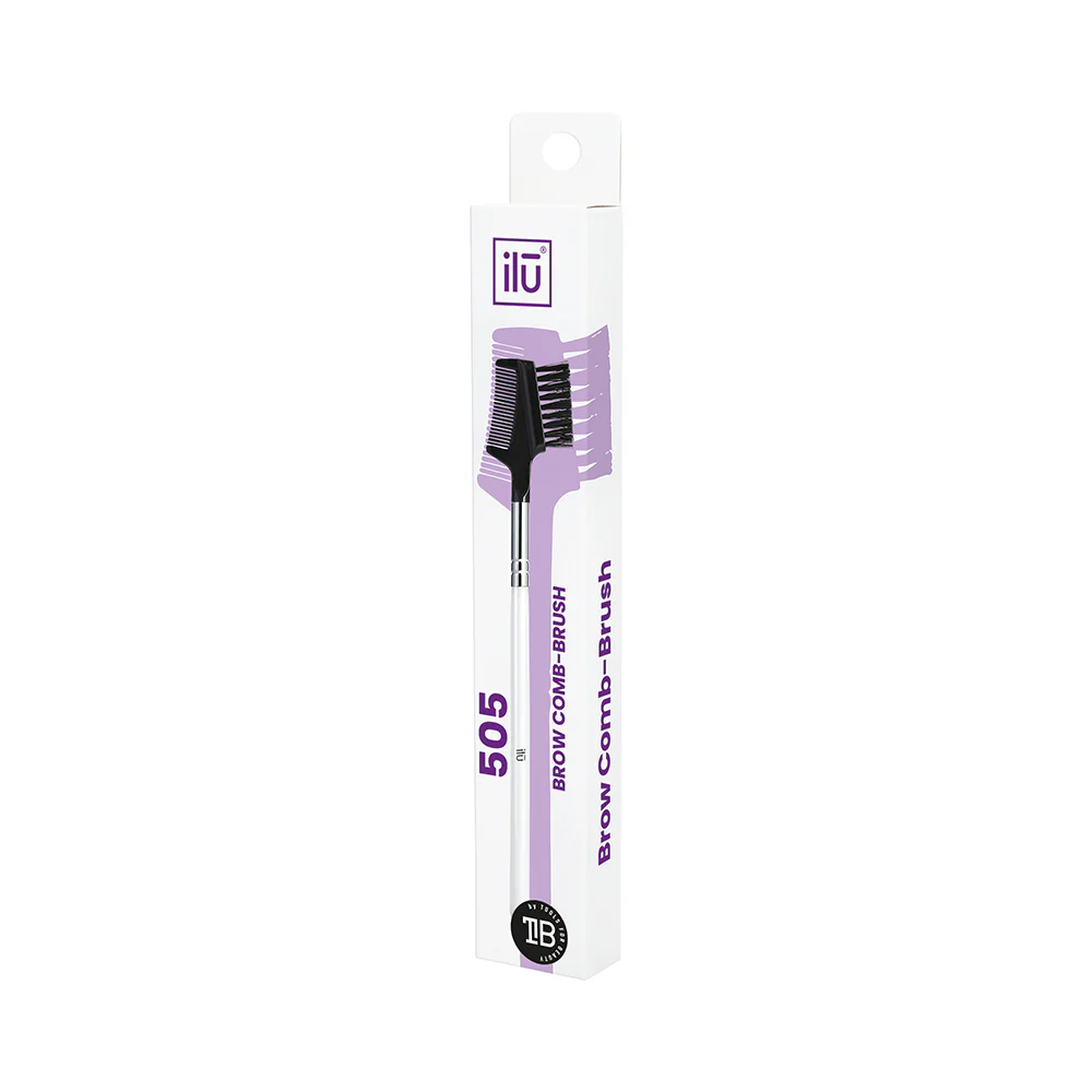 Ilū Make Up Brow Comb - Brush 505 - pettine per sopracciglia - Image 4