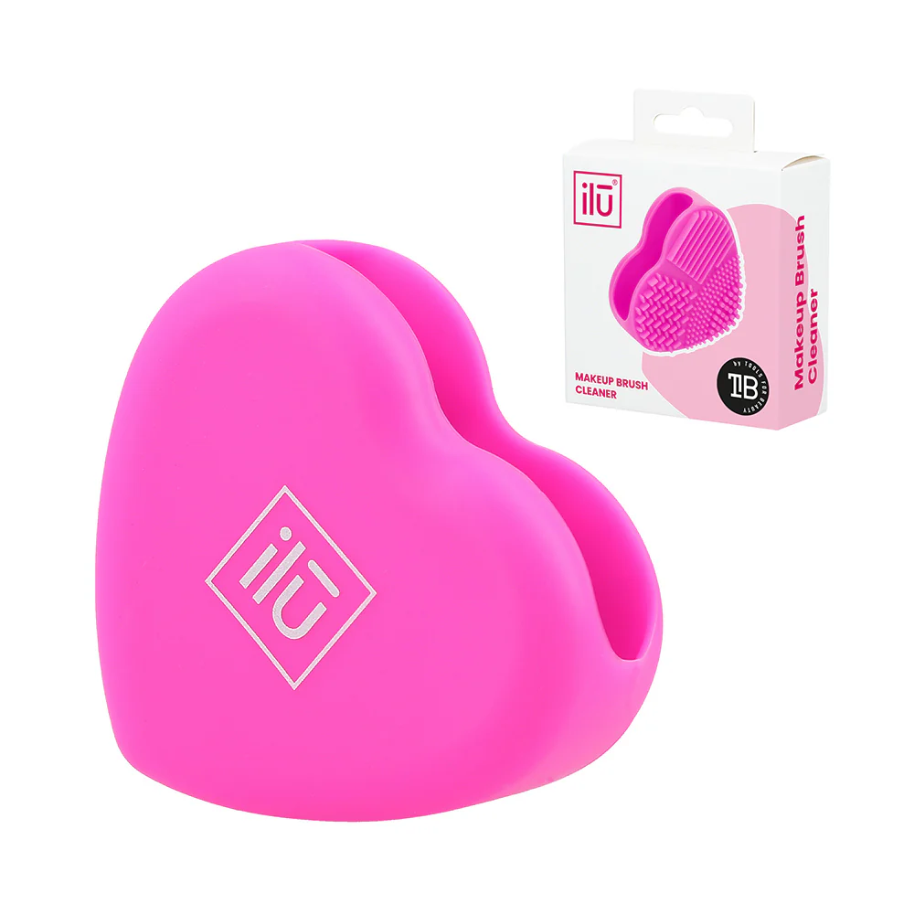 Ilū Make Up Brush Cleaner Hot Pink - tappetino pulizia pennelli - Image 3