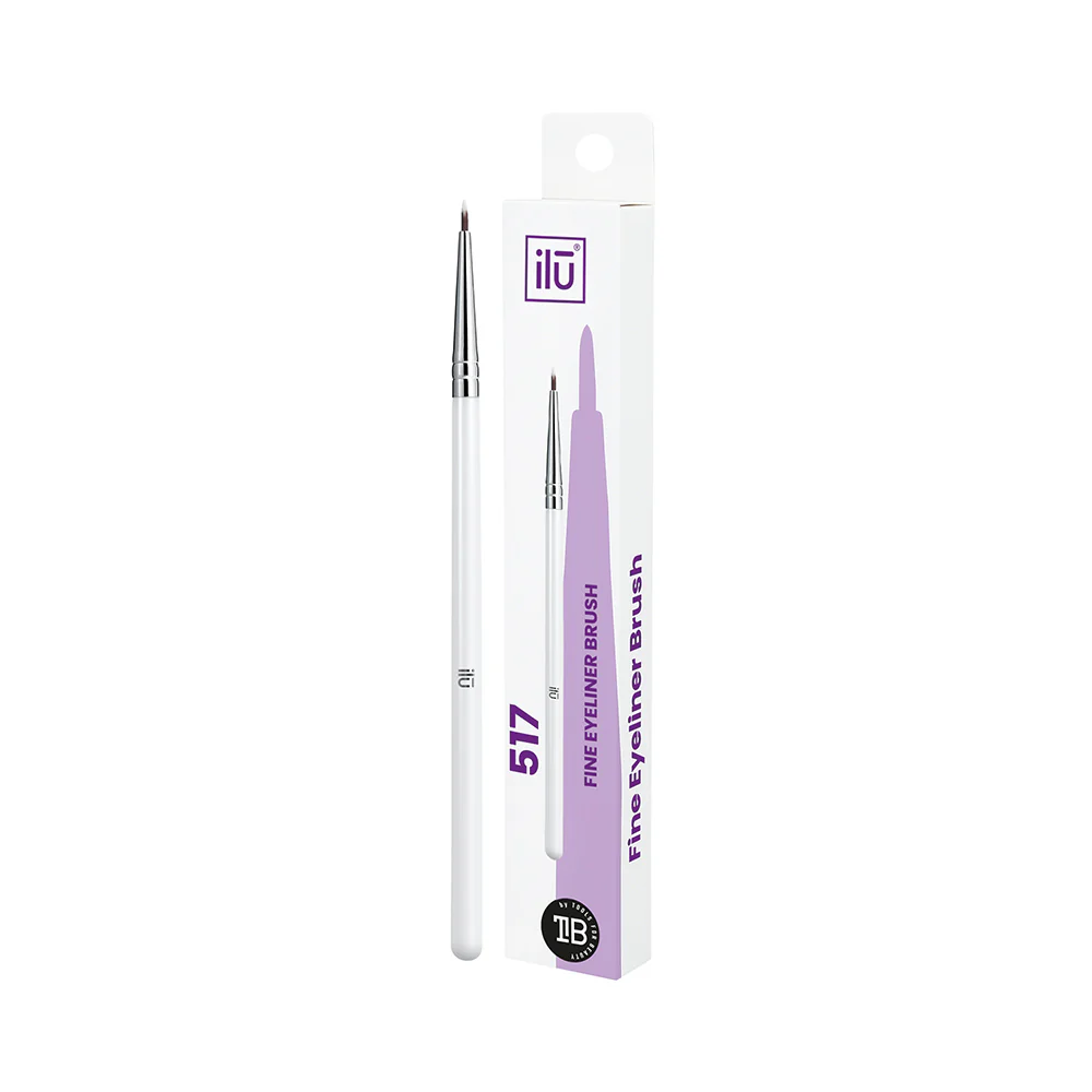 Ilū Make Up Fine Eyeliner Brush 517 - pennello sottile per eyeliner - Image 3