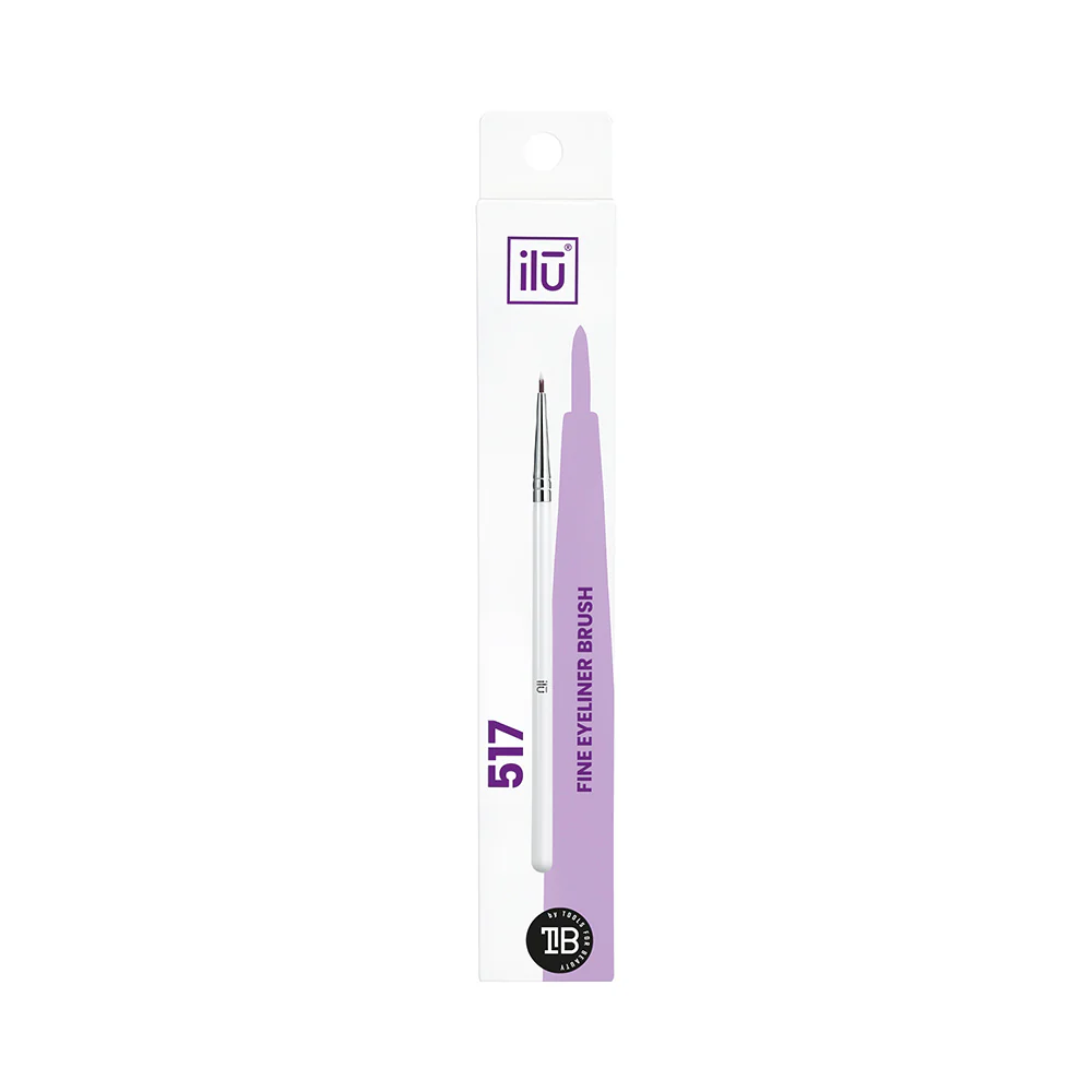 Ilū Make Up Fine Eyeliner Brush 517 - pennello sottile per eyeliner - Image 4