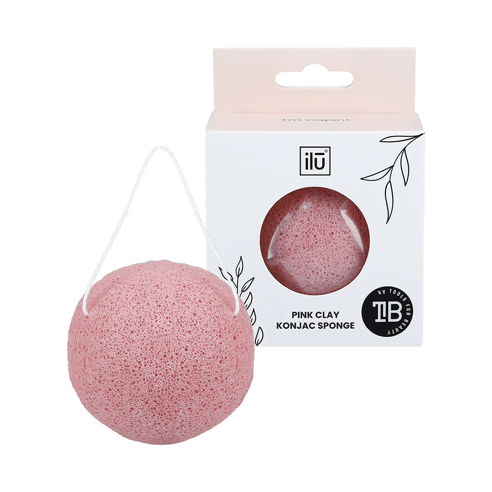 Ilū Make Up Konjac Sponge Pink - spugna in konjac - Image 2