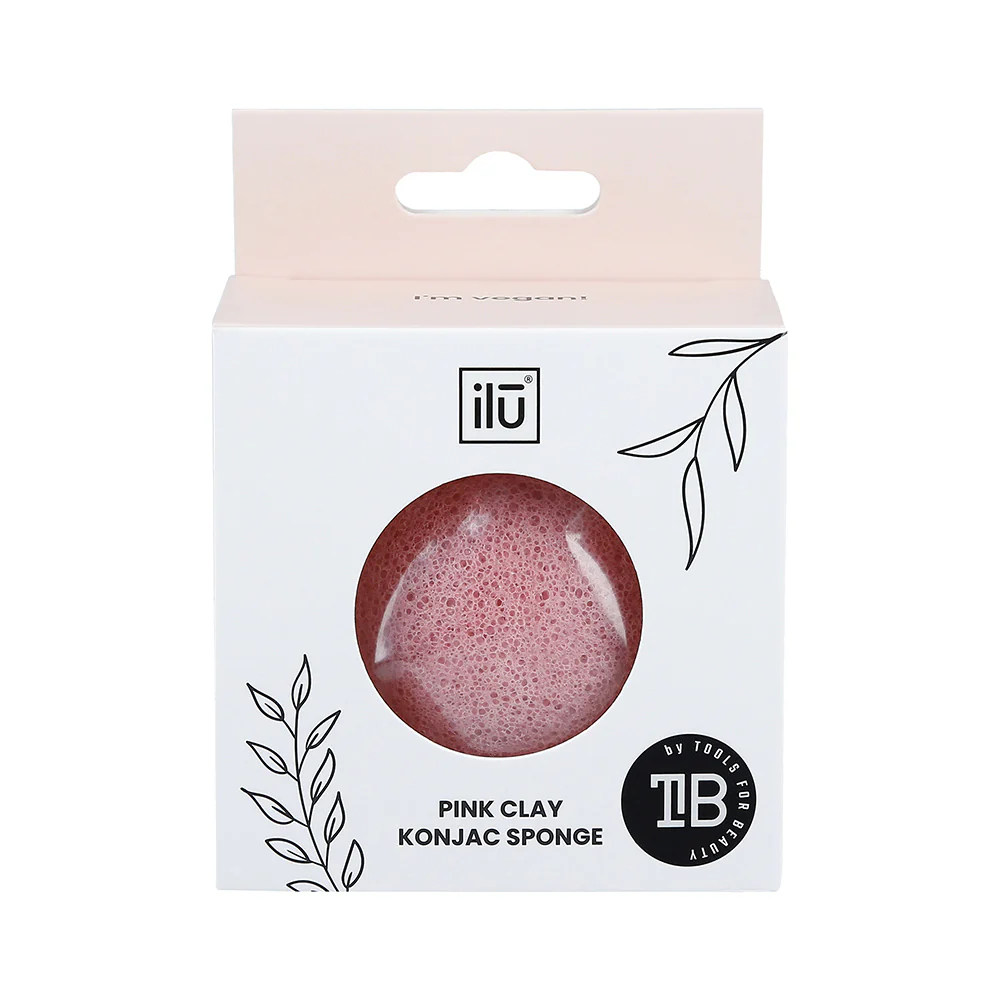 Ilū Make Up Konjac Sponge Pink - spugna in konjac - Image 3