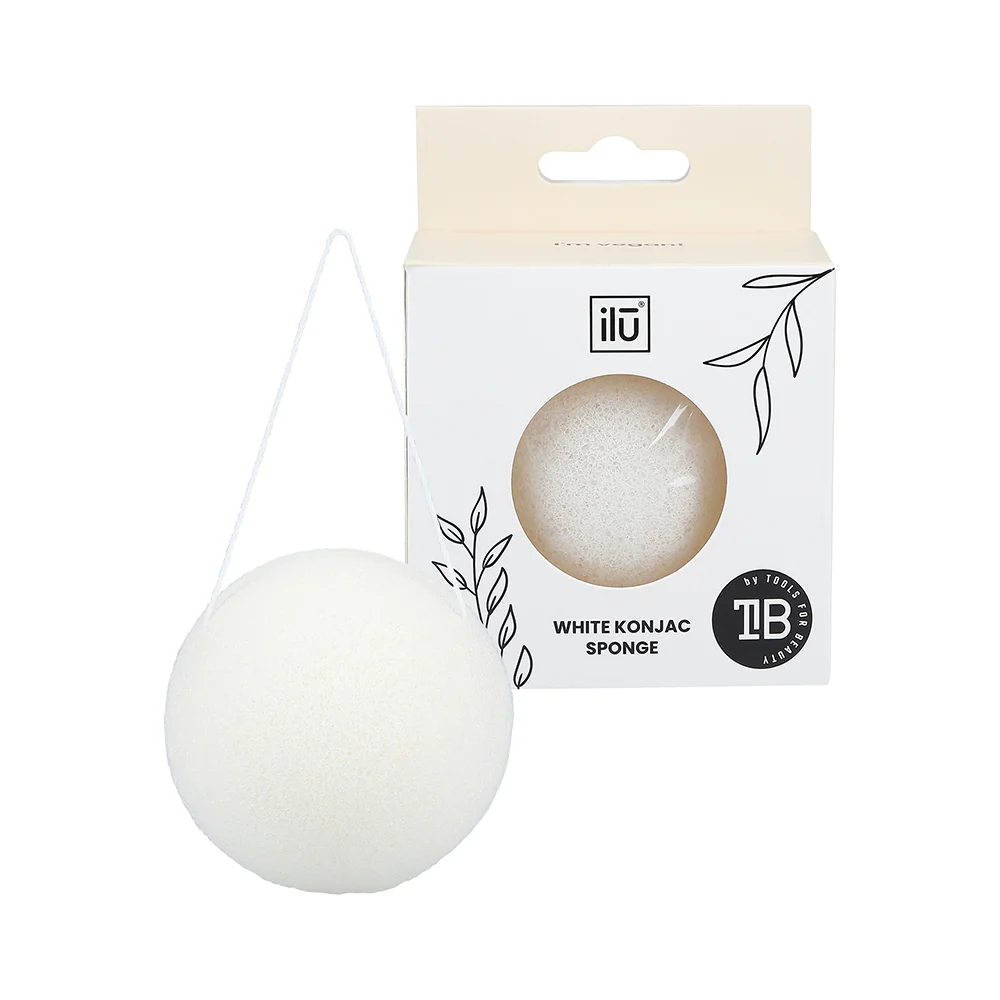 Ilū Make Up Konjac Sponge White - spugna in konjac - Image 2