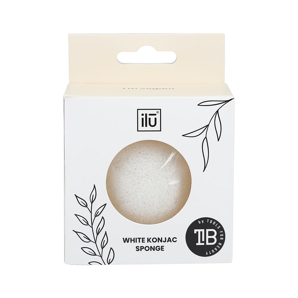 Ilū Make Up Konjac Sponge White - spugna in konjac - Image 3