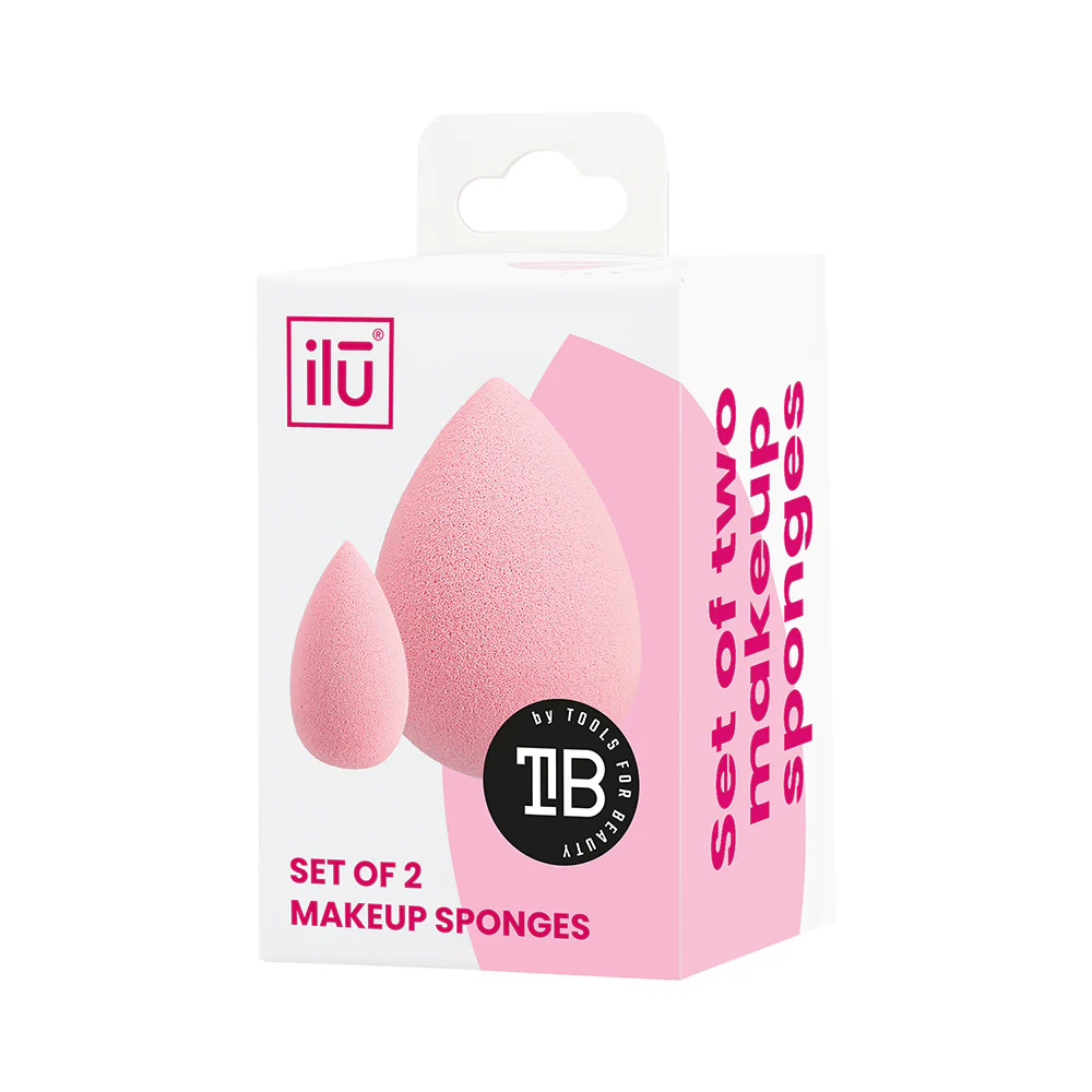 Ilū Make Up Mini And Large Sponges 2pz - set spugnette - Image 3