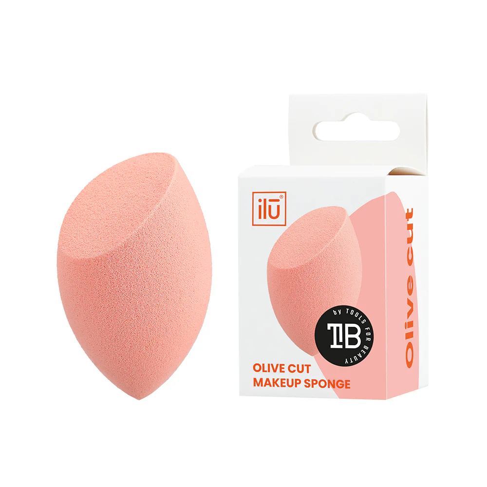Ilū Make Up Olive Cut Sponge Orange - spugnetta make up - Image 2