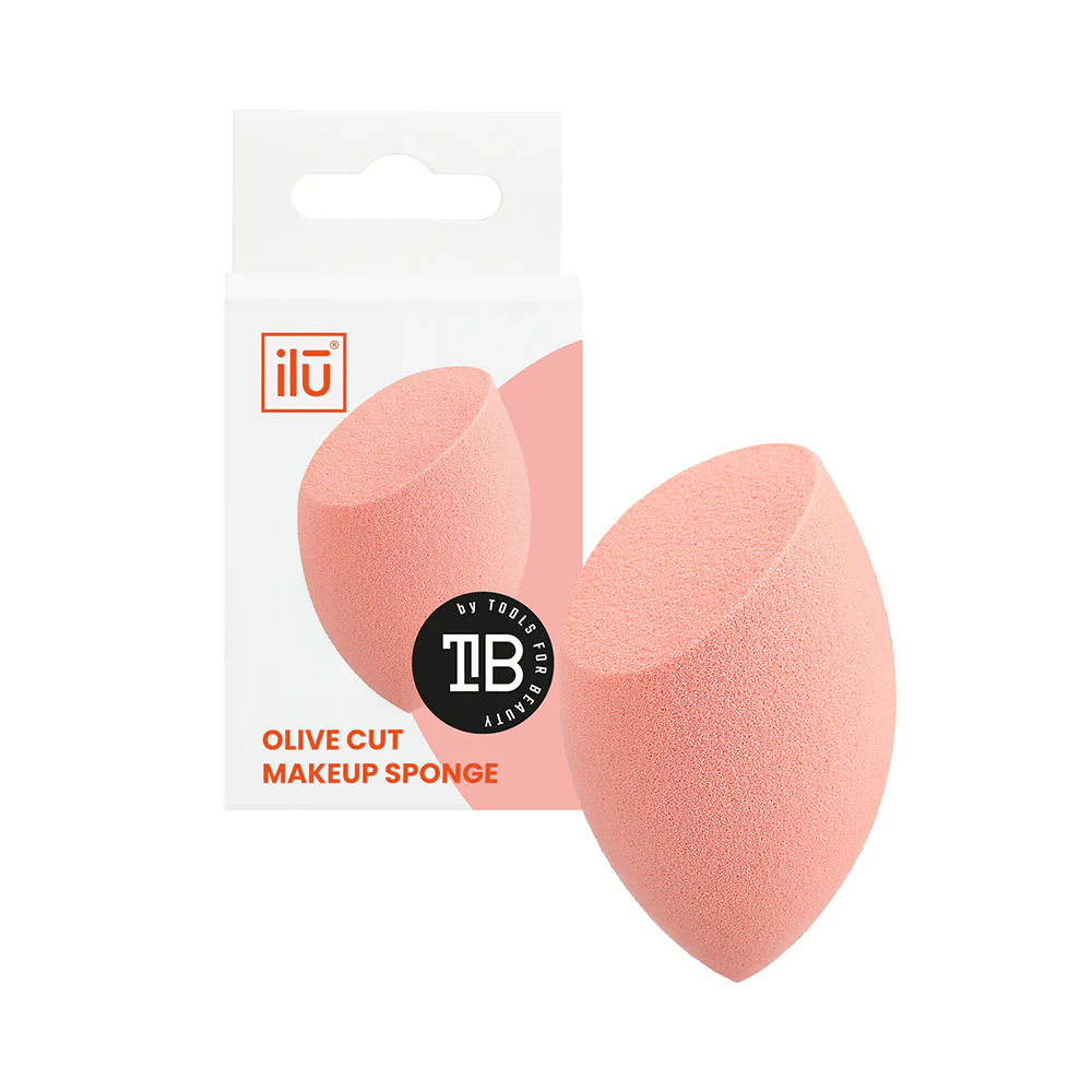 Ilū Make Up Olive Cut Sponge Orange - spugnetta make up - Image 3
