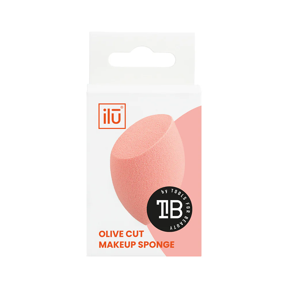 Ilū Make Up Olive Cut Sponge Orange - spugnetta make up - Image 4
