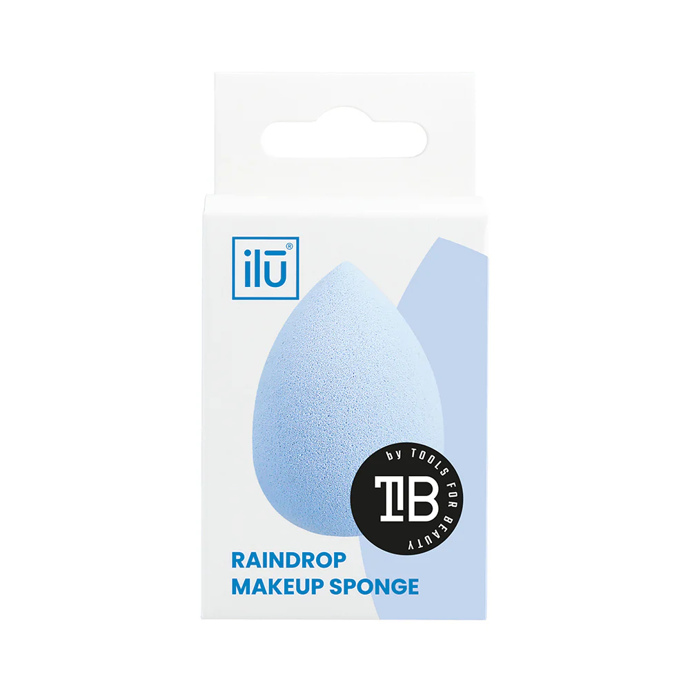 Ilū Make Up Raindrop Sponge Blue - spugnetta make up a goccia - Image 4