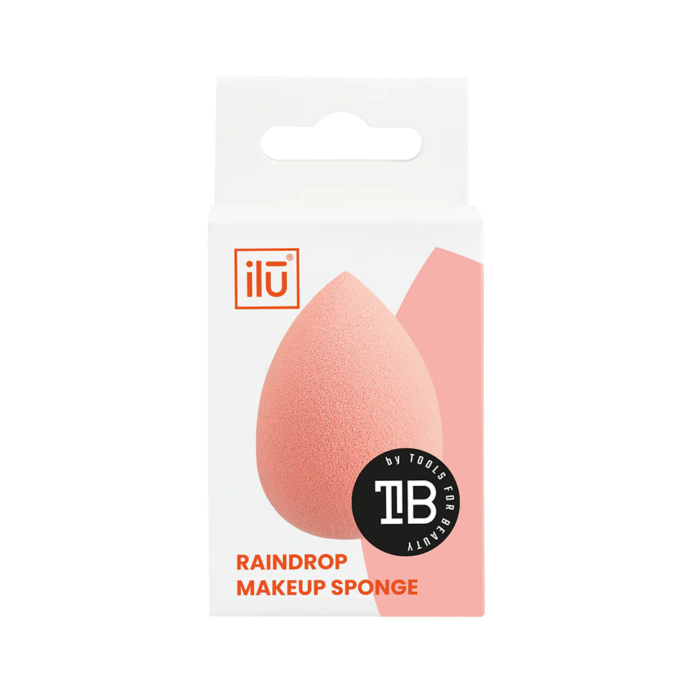 Ilū Make Up Raindrop Sponge Orange - spugnetta make up a goccia - Image 4