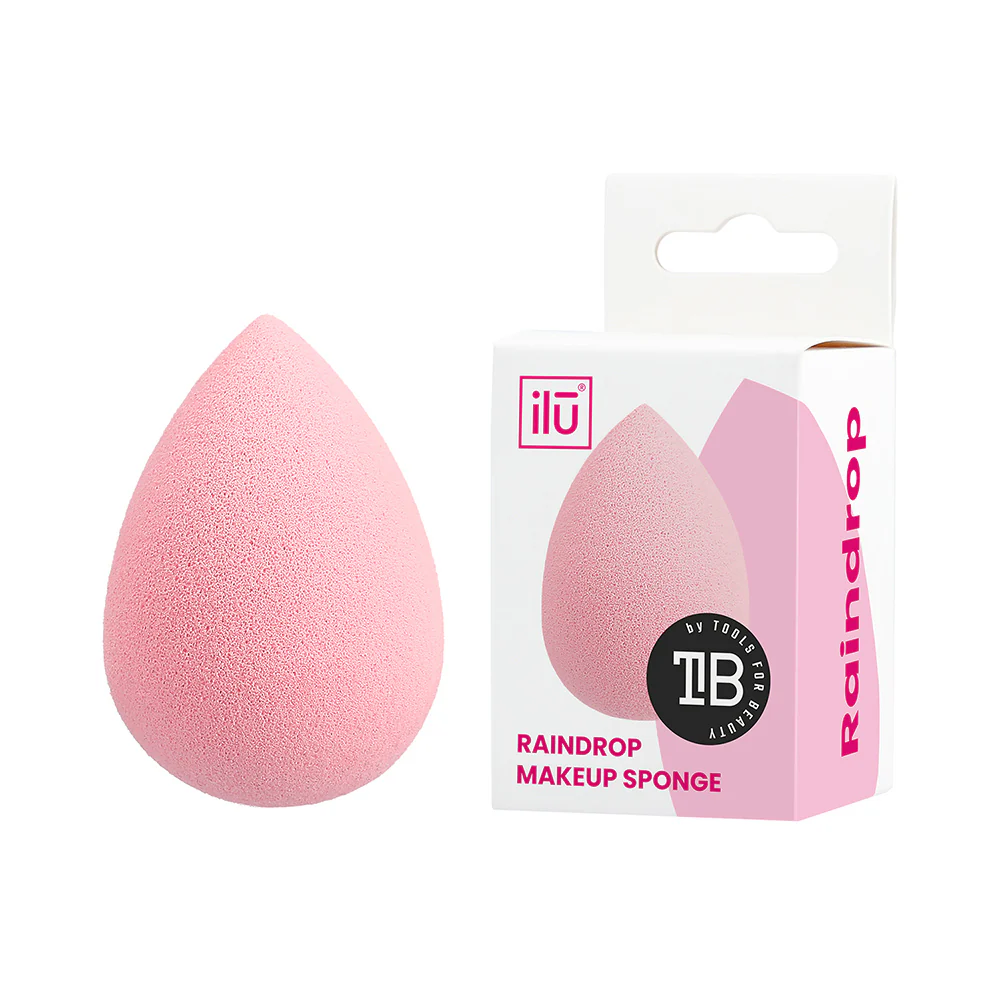 Ilū Make Up Raindrop Sponge Pink - spugnetta make up a goccia - Image 2