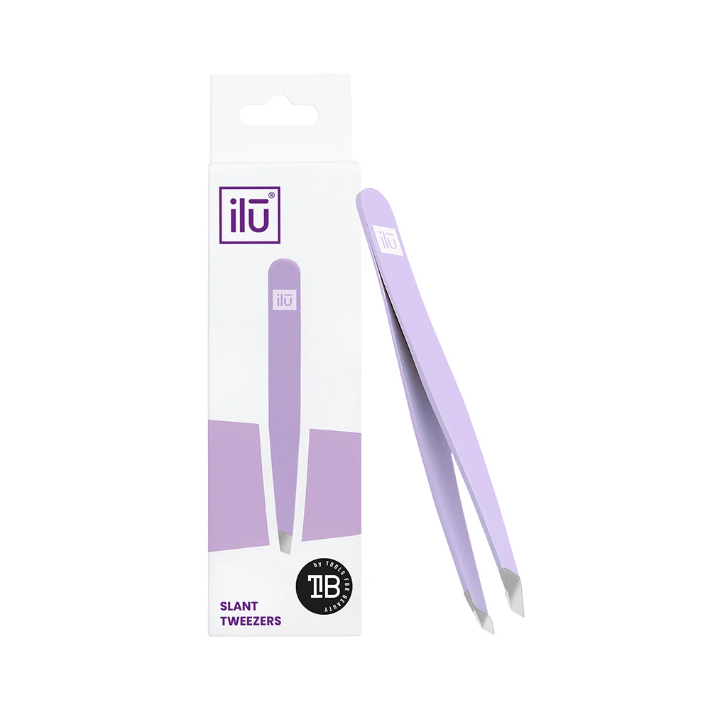 Ilū Make Up Tweezers Slant Purple - pinzette - Image 2