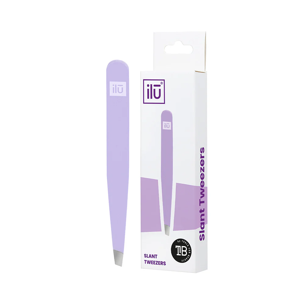 Ilū Make Up Tweezers Slant Purple - pinzette - Image 3
