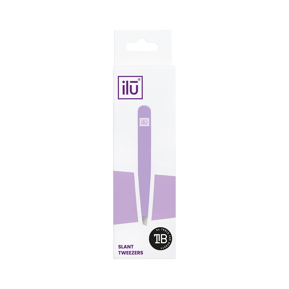 Ilū Make Up Tweezers Slant Purple - pinzette - Image 4