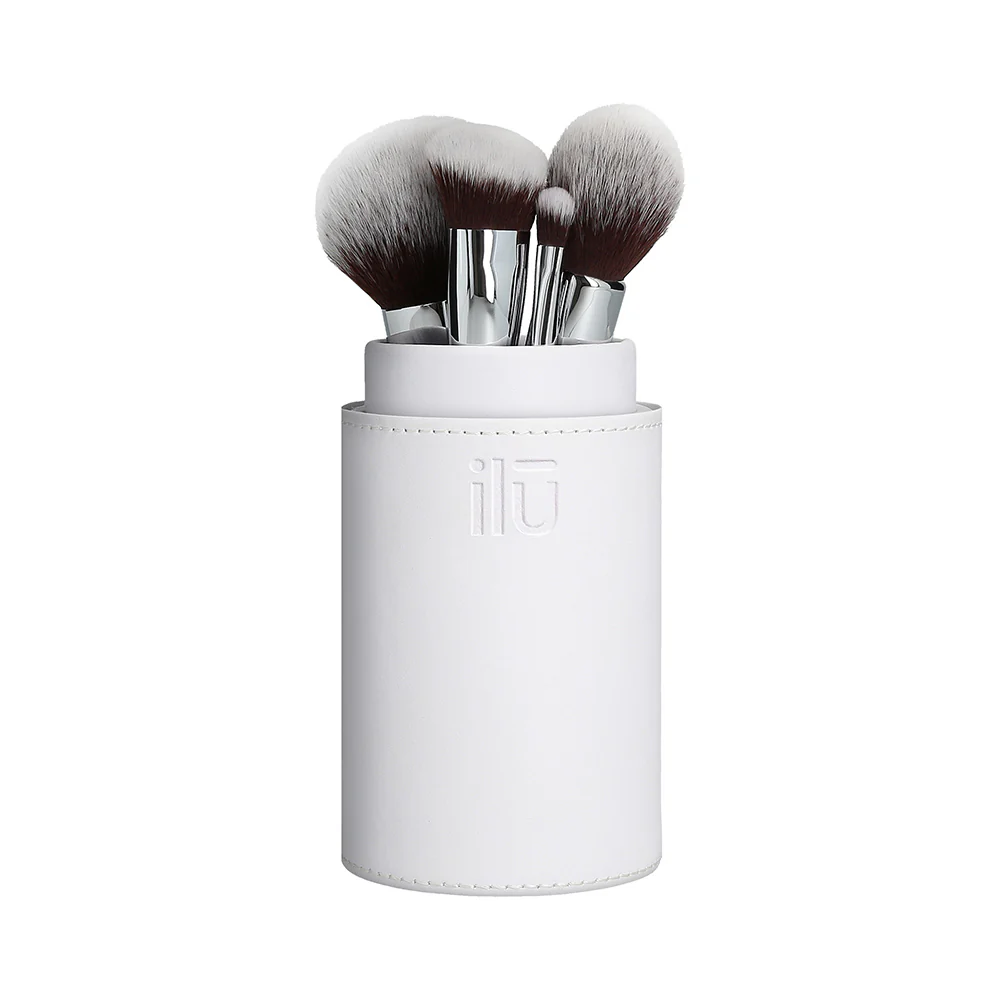 Ilū Make Up White Make Up Brush Tube - porta pennelli - Image 2