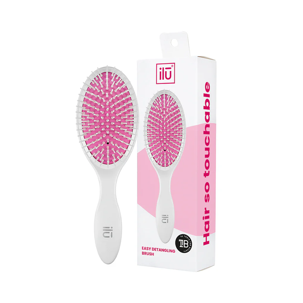 Ilū Oval Detangling Hair Brush - spazzola districante - Image 2