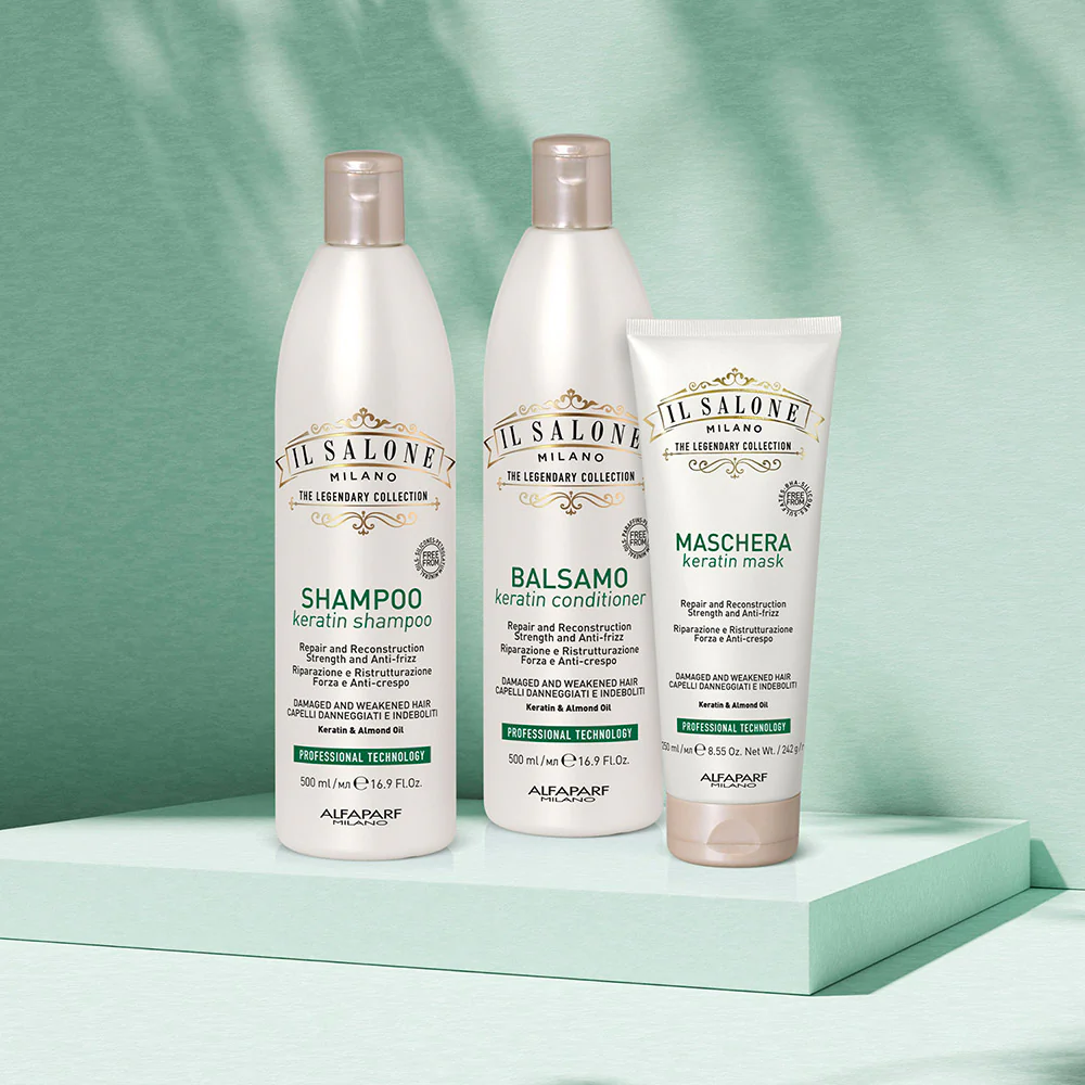 Il Salone Milano Keratin Mask 250ml - maschera per capelli danneggiati e indeboliti - Image 2