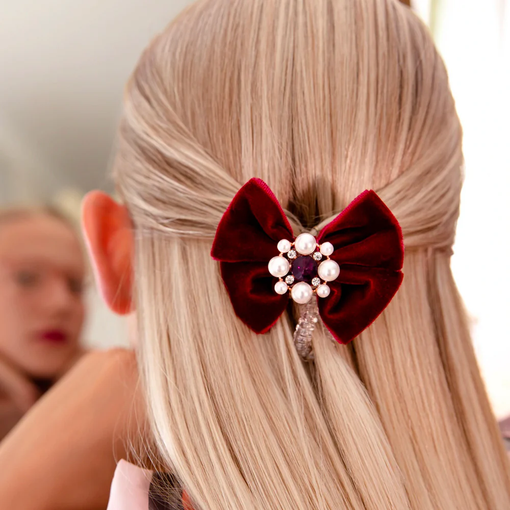 Invisibobble Bowtique British Royal Take a Bow - elastico a spirale con fiocchetto - Image 2