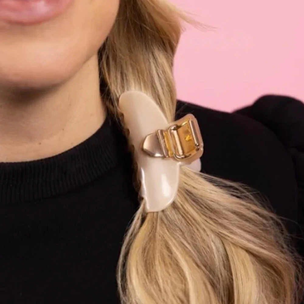 Invisibobble Clipstar Marina Hoermanseder Golden Claps M - pinza per capelli - Image 2