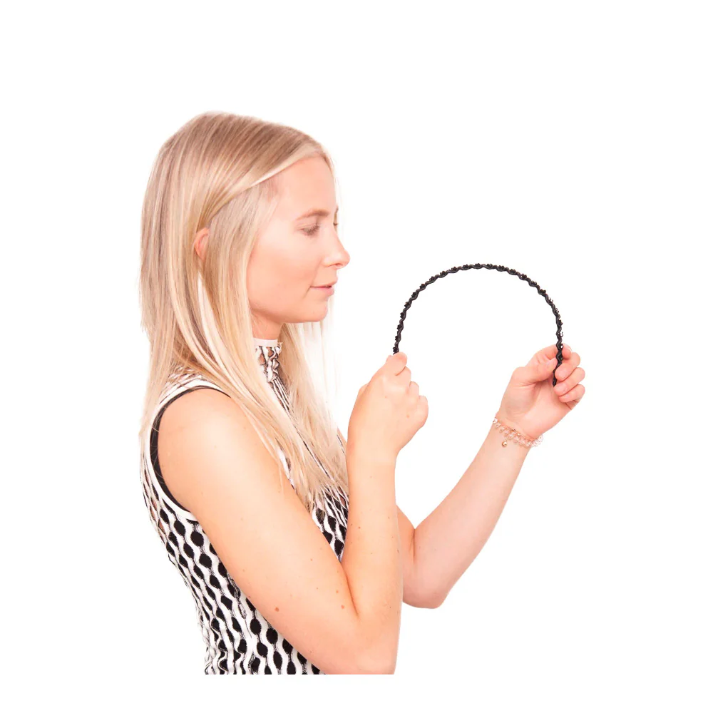 Invisibobble Hairhalo True Dark Sparkle - cerchietto regolabile - Image 4