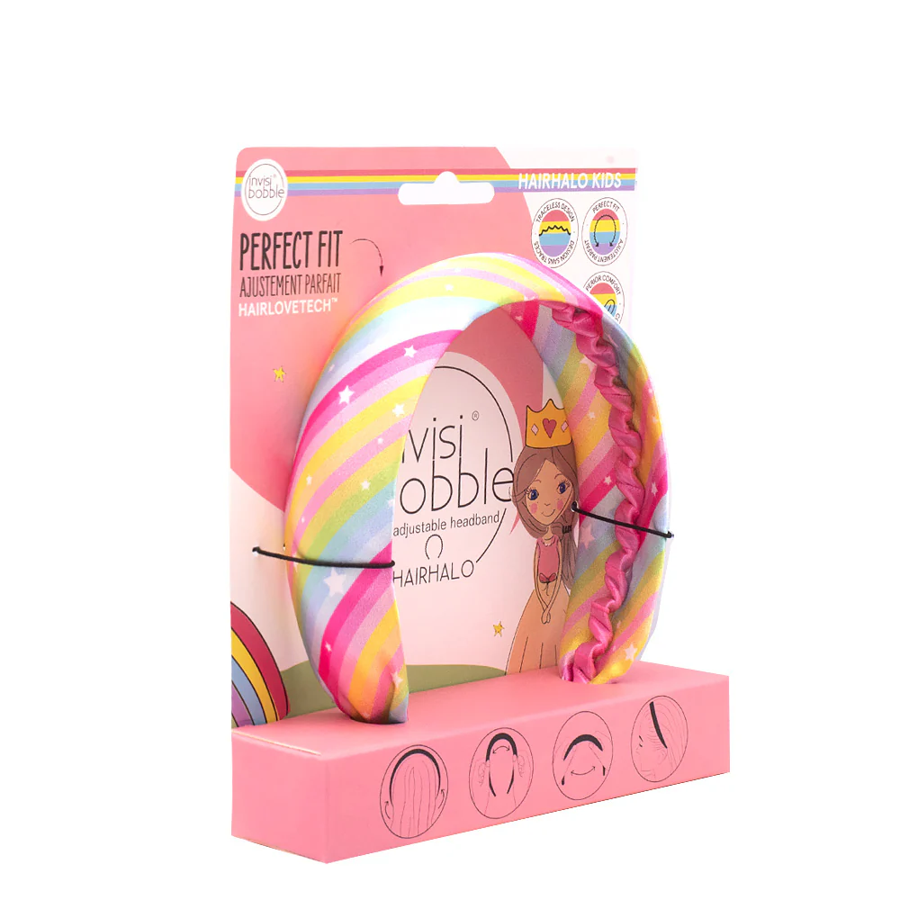 Invisibobble Kids Hairhalo Rainbow Crown - cerchietto regolabile - Image 3
