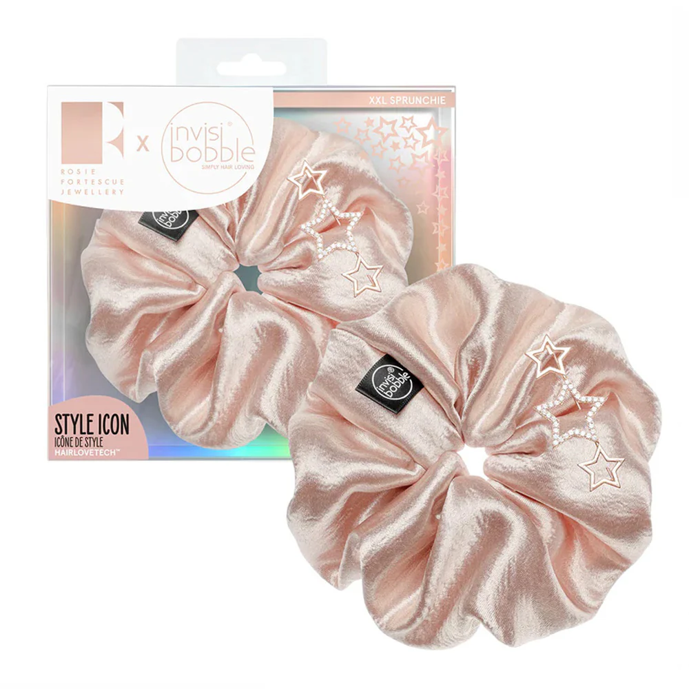 Invisibobble Sprunchie Rosie Star - scrunchie over size