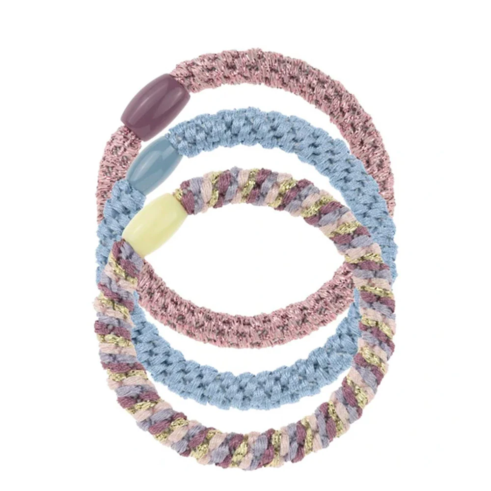 Invisibobble Twistar Happy Healty Hair Lavander Braids 3pz - elastici in tessuto - Image 2