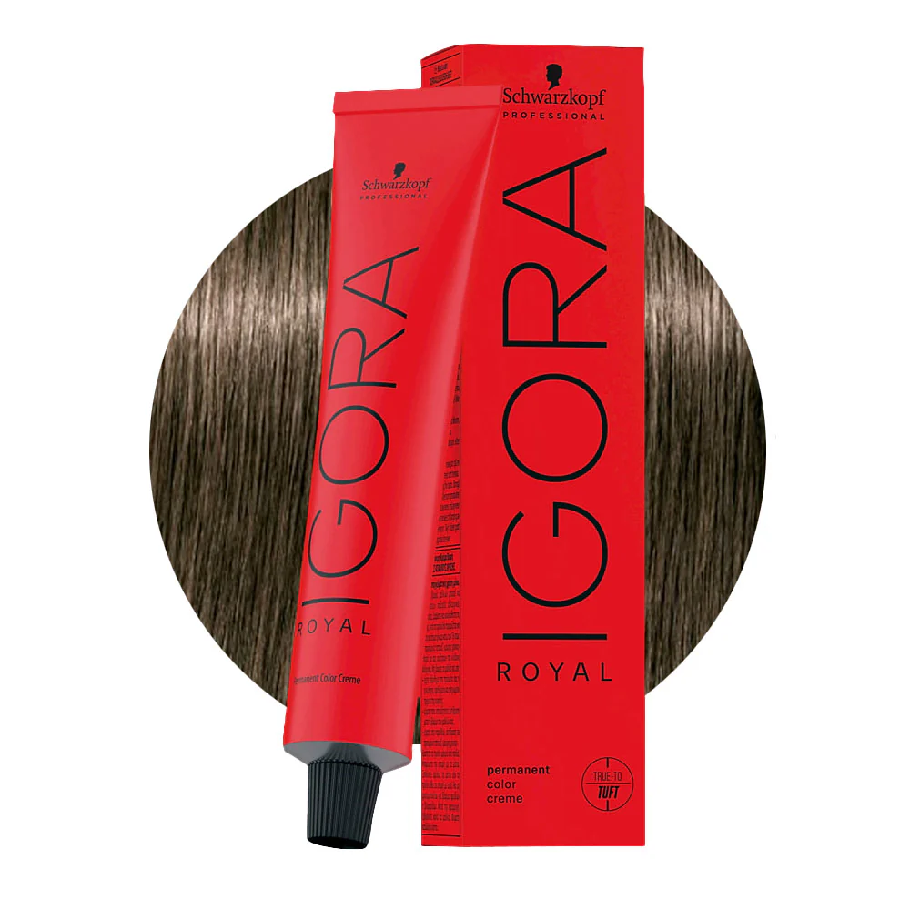 Schwarzkopf Igora Royal 6-1 Biondo Scuro Cendrè 60ml - colorazione permanente