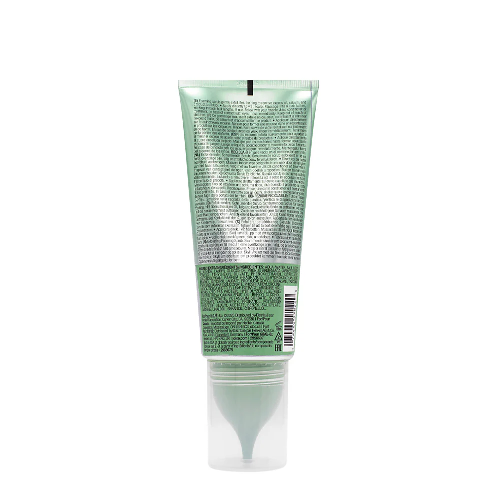 Joico Scalp Vitality Exfolianting Foaming Scrub 177ml - scrub esfoliante rivitalizzante - Image 2