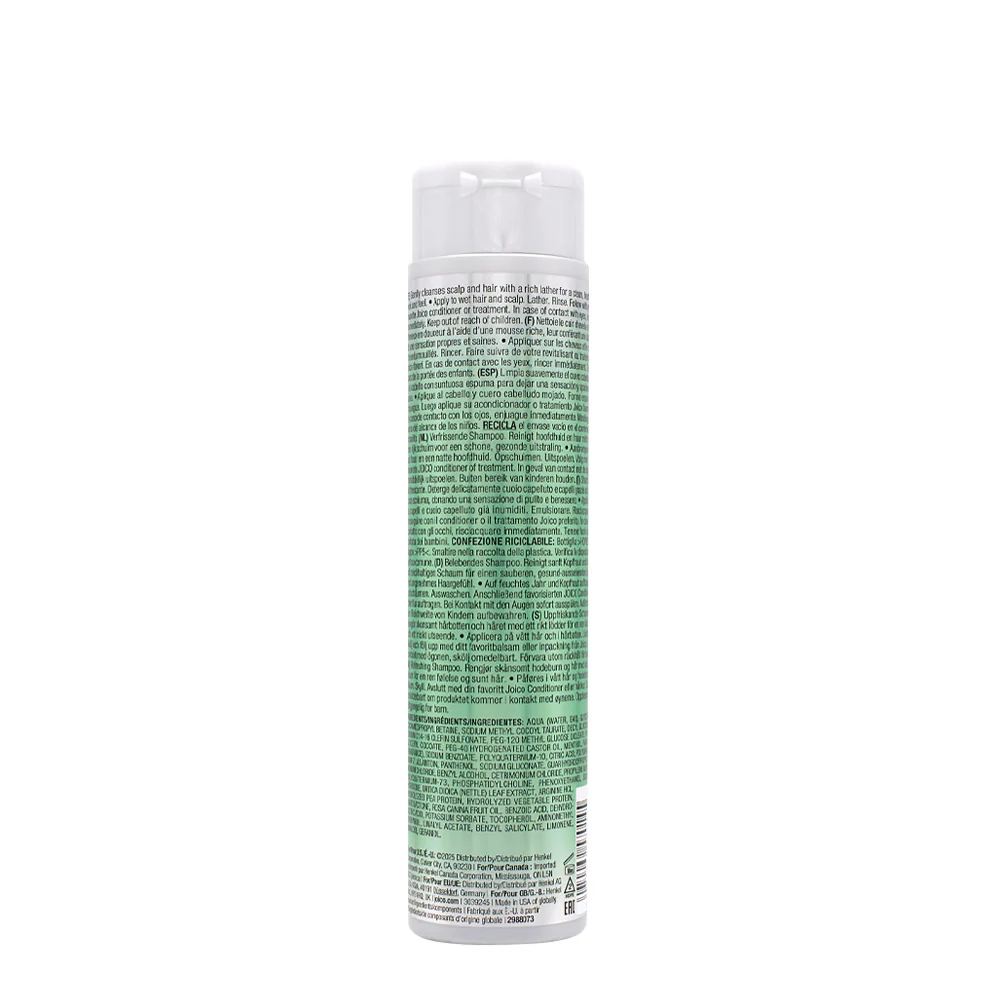Joico Scalp Vitality Refreshing Shampoo 300ml - shampoo rigenerante lenitivo - Image 2
