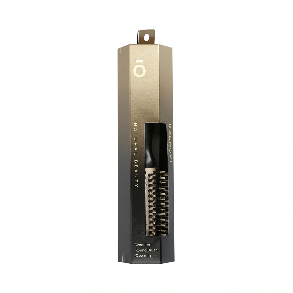 Kashōki Hair Brush Natural Beauty 22mm - spazzola in legno - Image 2