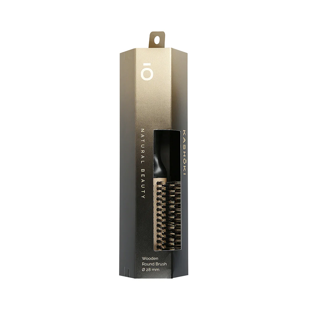 Kashōki Hair Brush Natural Beauty 28mm - spazzola in legno - Image 2