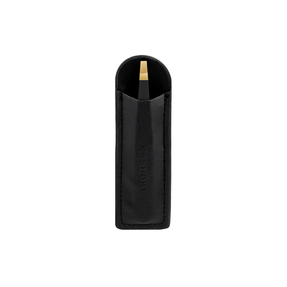 Kashōki Make Up Straight Tweezers With Case - pinzette per sopracciglia - Image 3