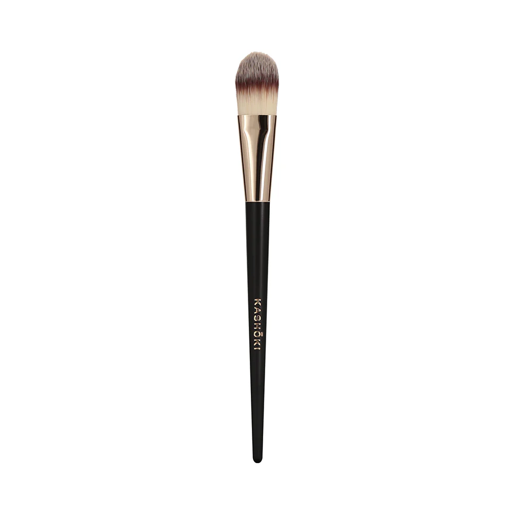 Kashōki MakeUp Flat Foundation Brush 104 - pennello per fondotinta - Image 3