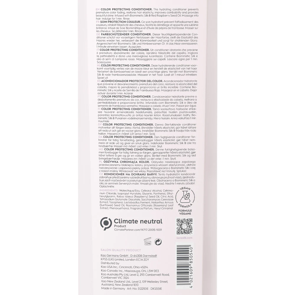 Kerasilk Essentials Color Protecting Conditioner 750ml - balsamo protezione colore - Image 2
