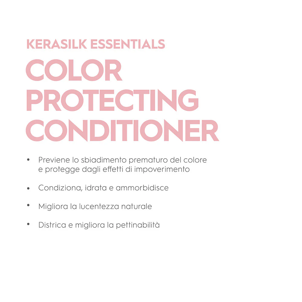 Kerasilk Essentials Color Protecting Conditioner 75ml - balsamo protezione colore - Image 6
