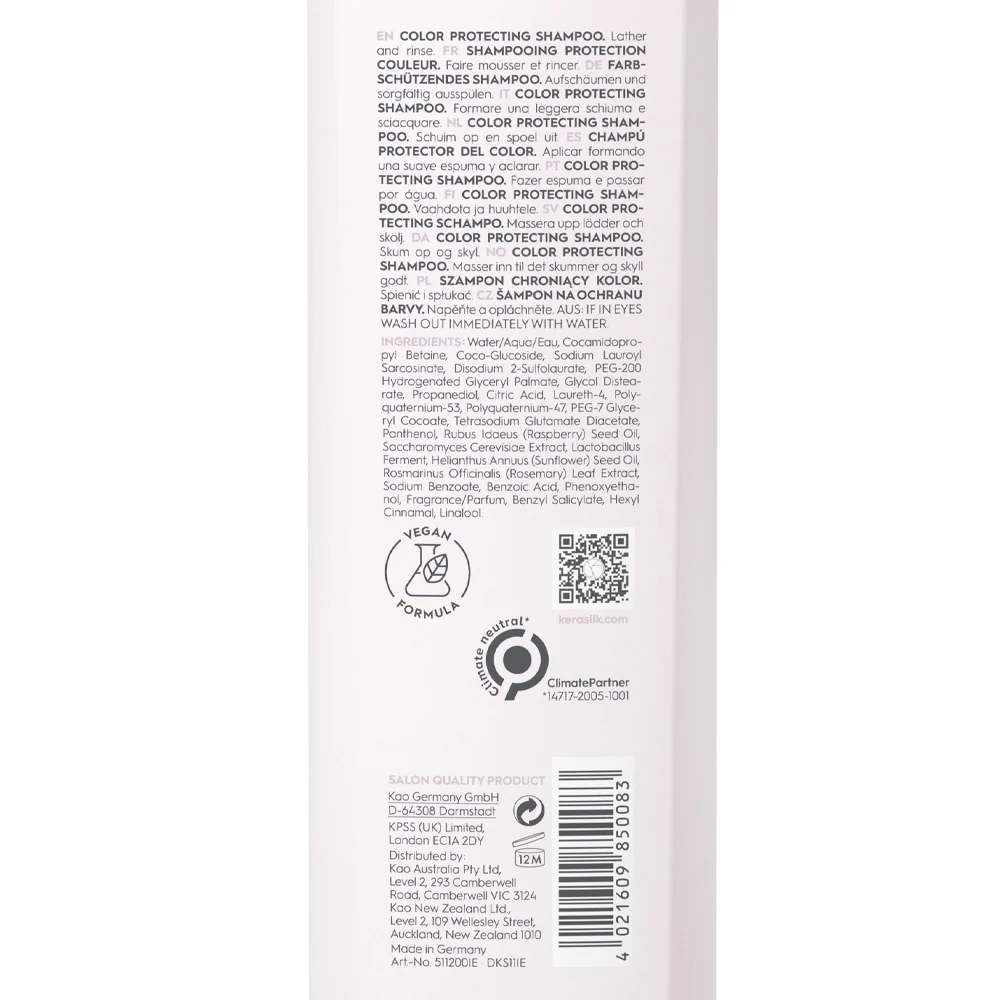 Kerasilk Essentials Color Protecting Shampoo 250ml - shampoo protezione colore - Image 4