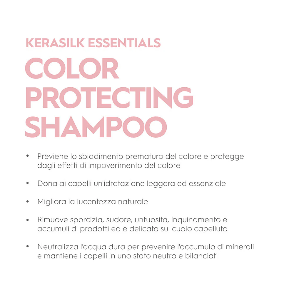 Kerasilk Essentials Color Protecting Shampoo 250ml - shampoo protezione colore - Image 7
