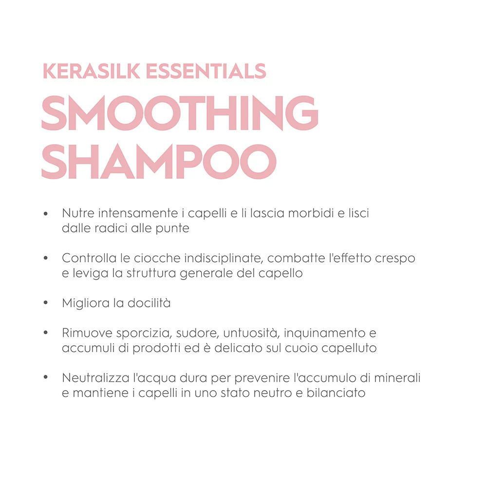 Kerasilk Essentials Smoothing Shampoo 75ml - shampoo anti crespo - Image 7
