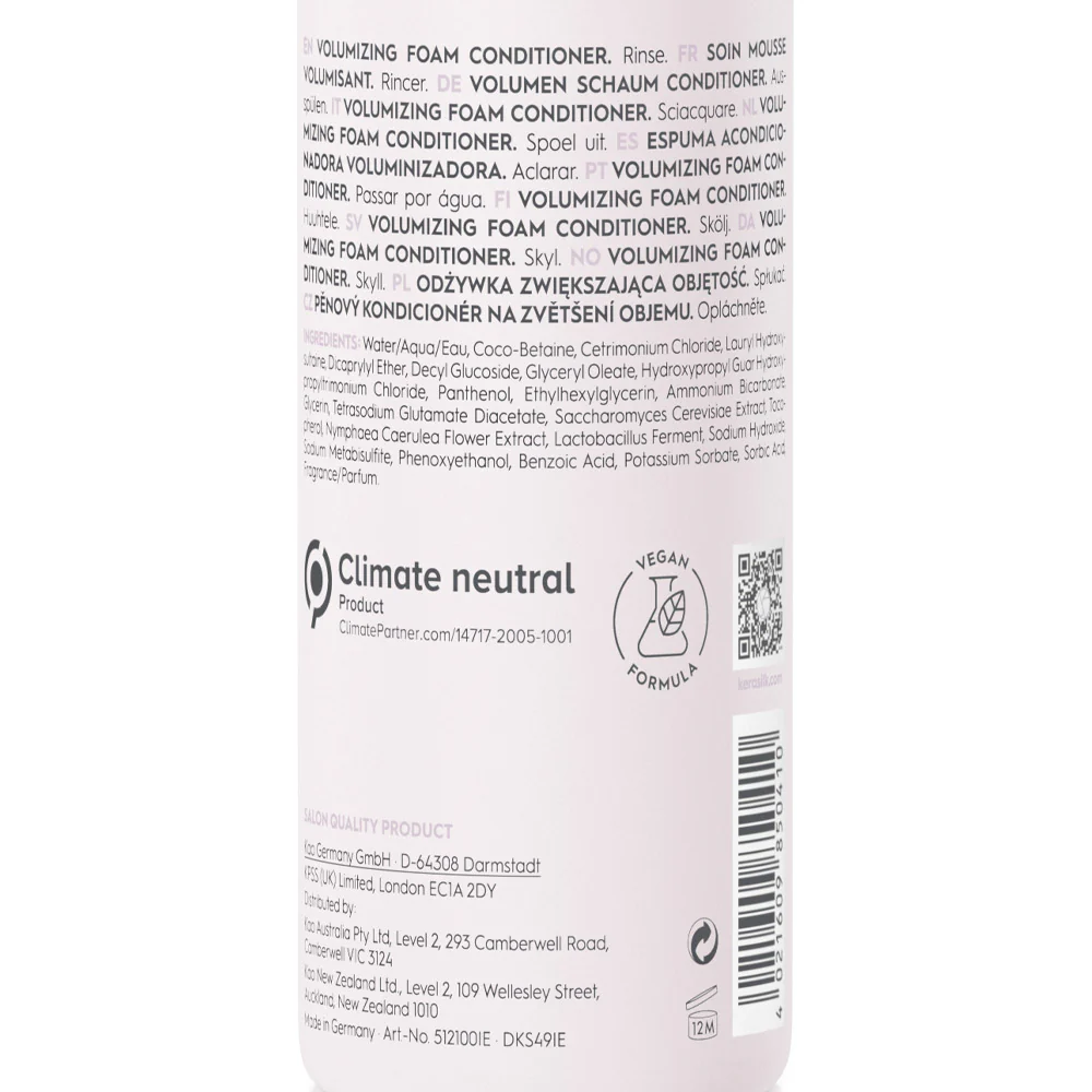 Kerasilk Essentials Volumizing Foam Conditioner 150ml - balsamo volumizzante - Image 3