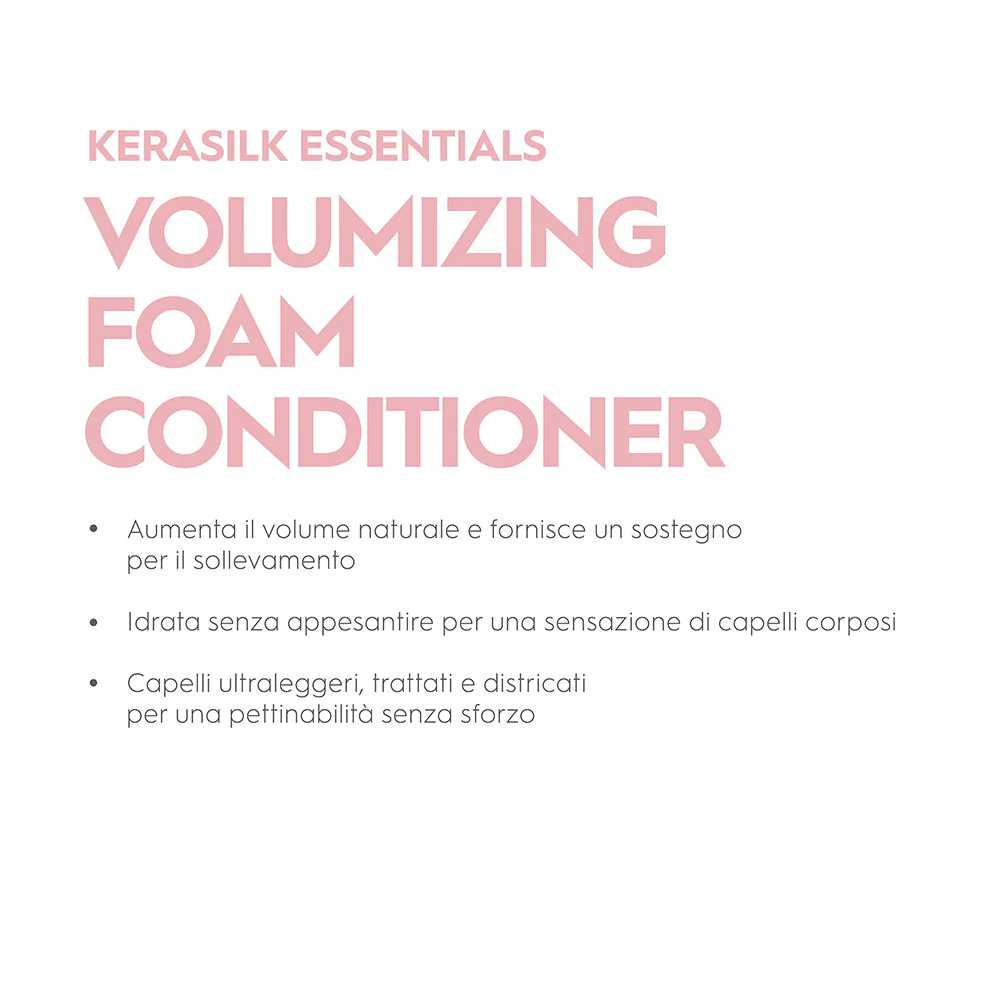 Kerasilk Essentials Volumizing Foam Conditioner 150ml - balsamo volumizzante - Image 8