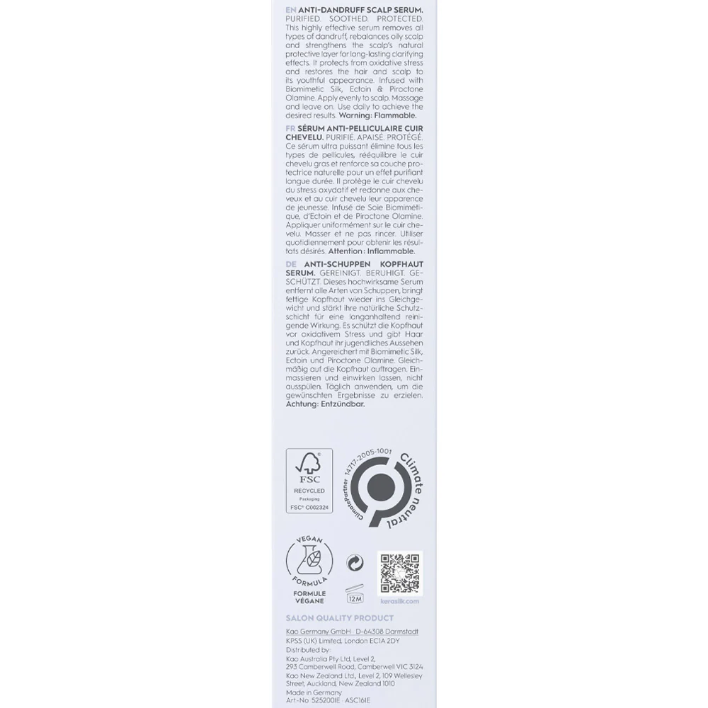Kerasilk Specialists Anti-Dandruff Scalp Serum 100ml - siero per cute grassa - Image 4