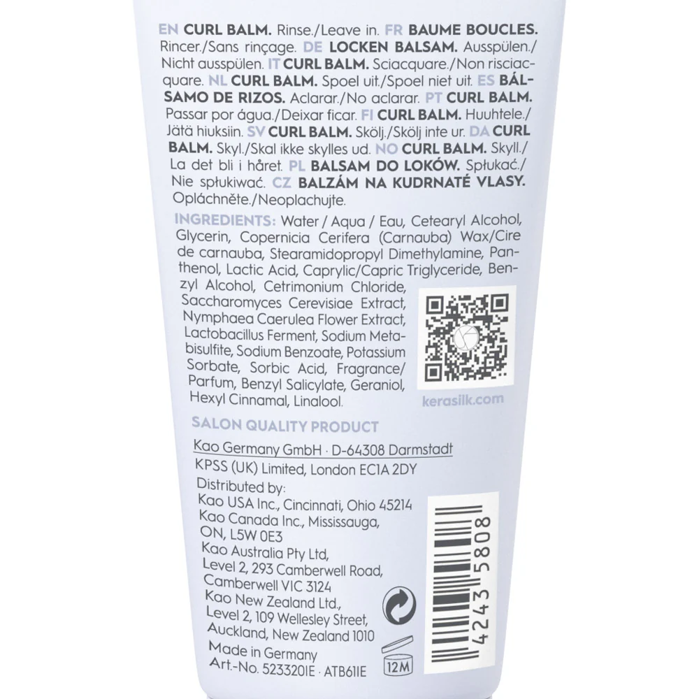 Kerasilk Specialists Curl Balm 50ml - leave-in per capelli ricci - Image 6