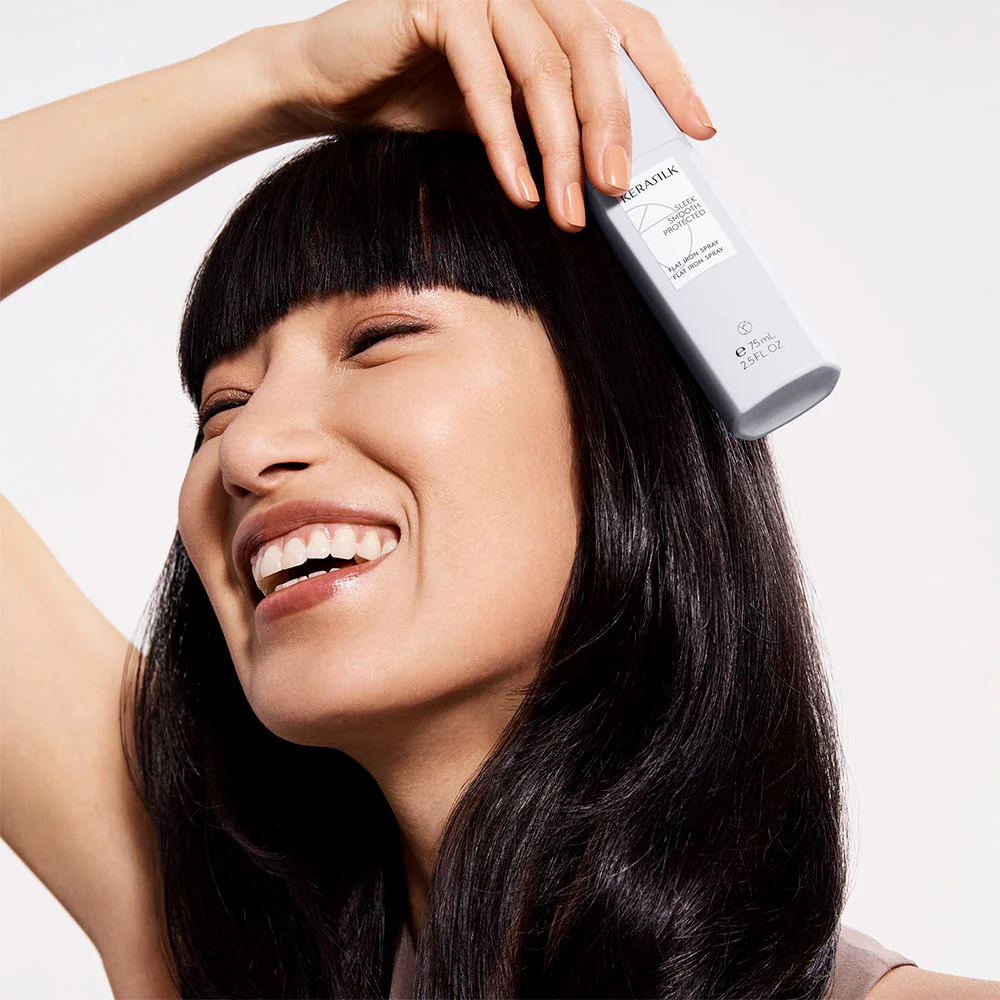Kerasilk Styling Flat Iron Spray 75ml - spray termoprotettore - Image 2