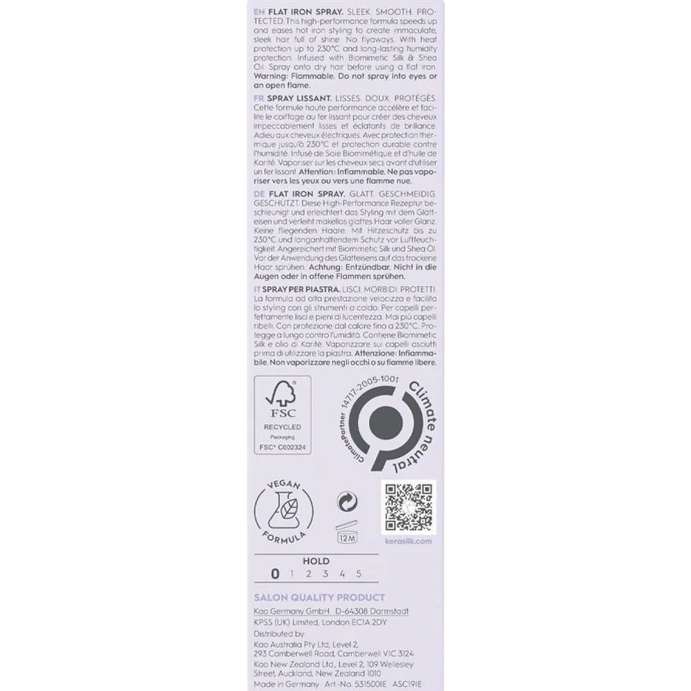 Kerasilk Styling Flat Iron Spray 75ml - spray termoprotettore - Image 6