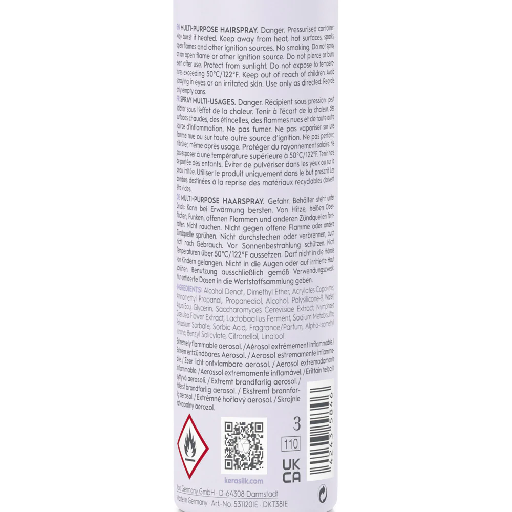 Kerasilk Styling Multi-Purpose Hairspray 75ml - spray multi-uso - Image 3