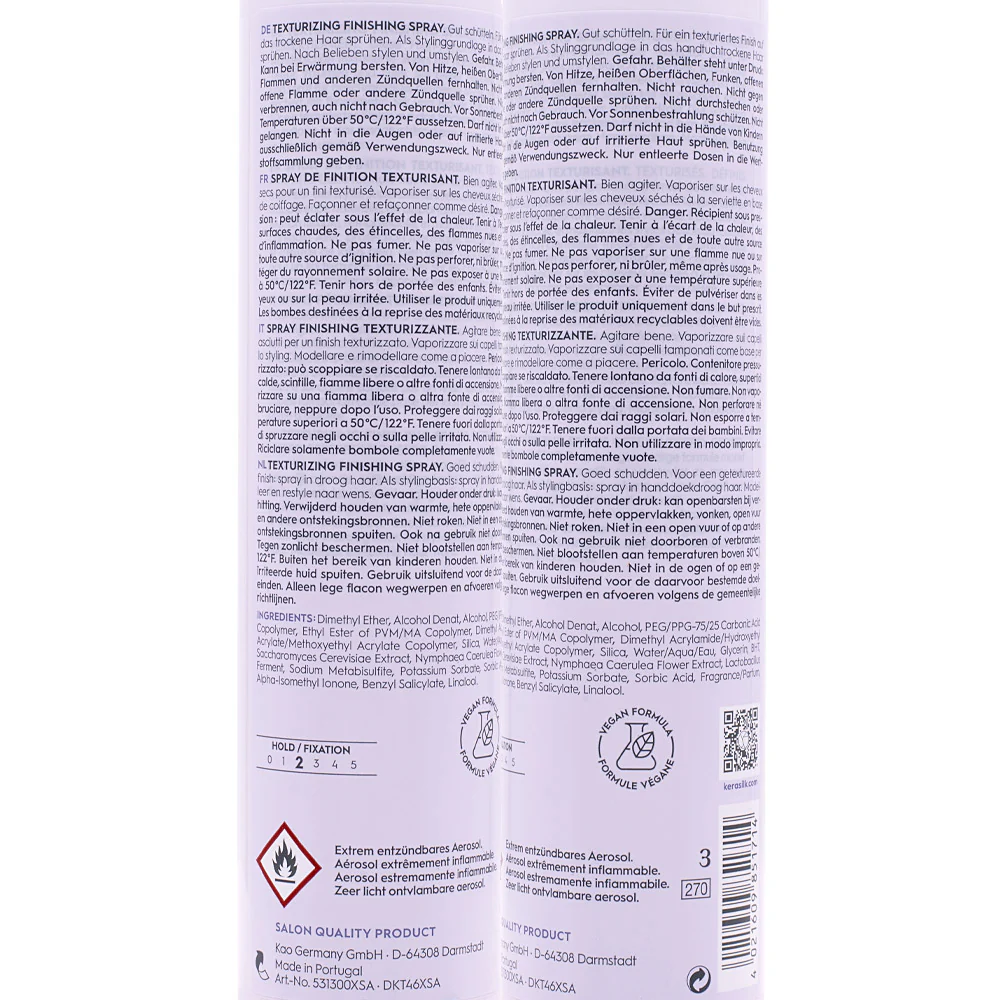 Kerasilk Styling Texturizing Finishing Spray 200ml - spray texturizzante - Image 4