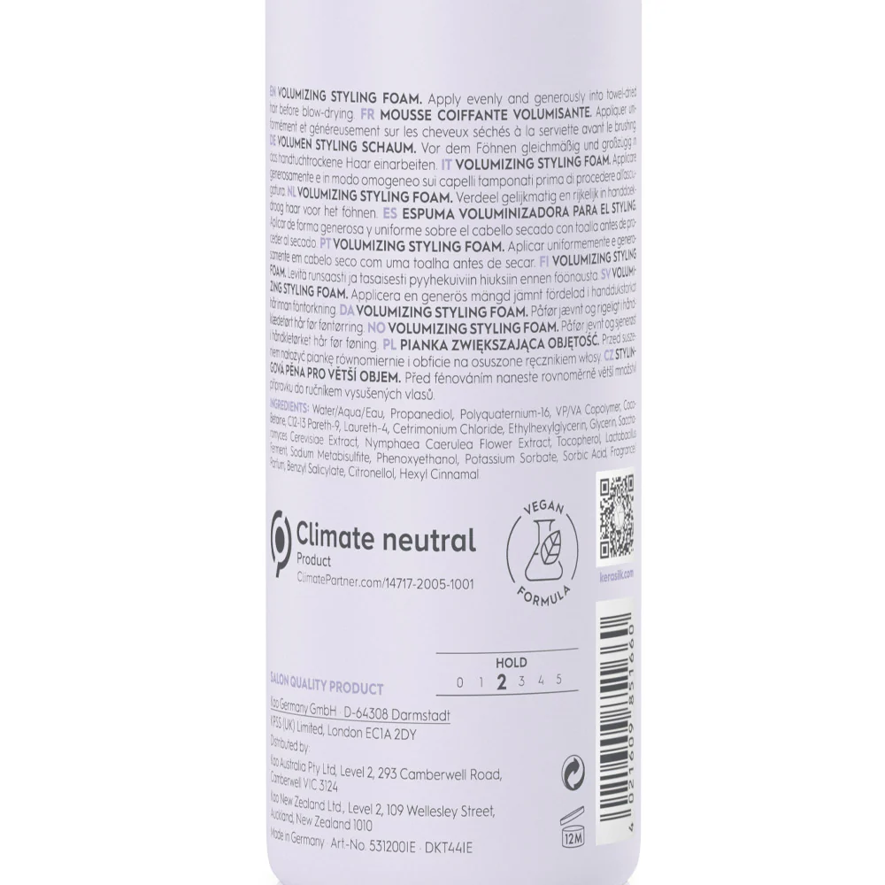 Kerasilk Styling Volumizing Foam 150ml - schiuma volumizzante - Image 3