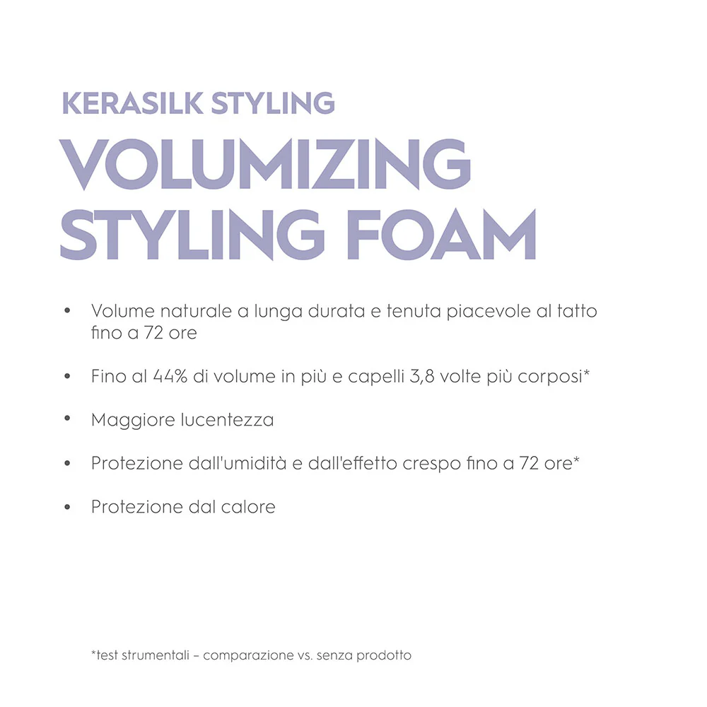 Kerasilk Styling Volumizing Foam 150ml - schiuma volumizzante - Image 5